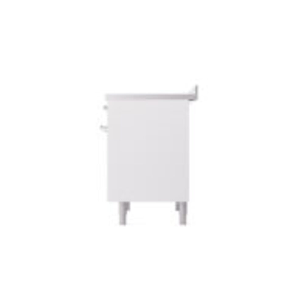 ILVE UPI366NMPWHC Nostalgie II 36" Induction Range, right side view