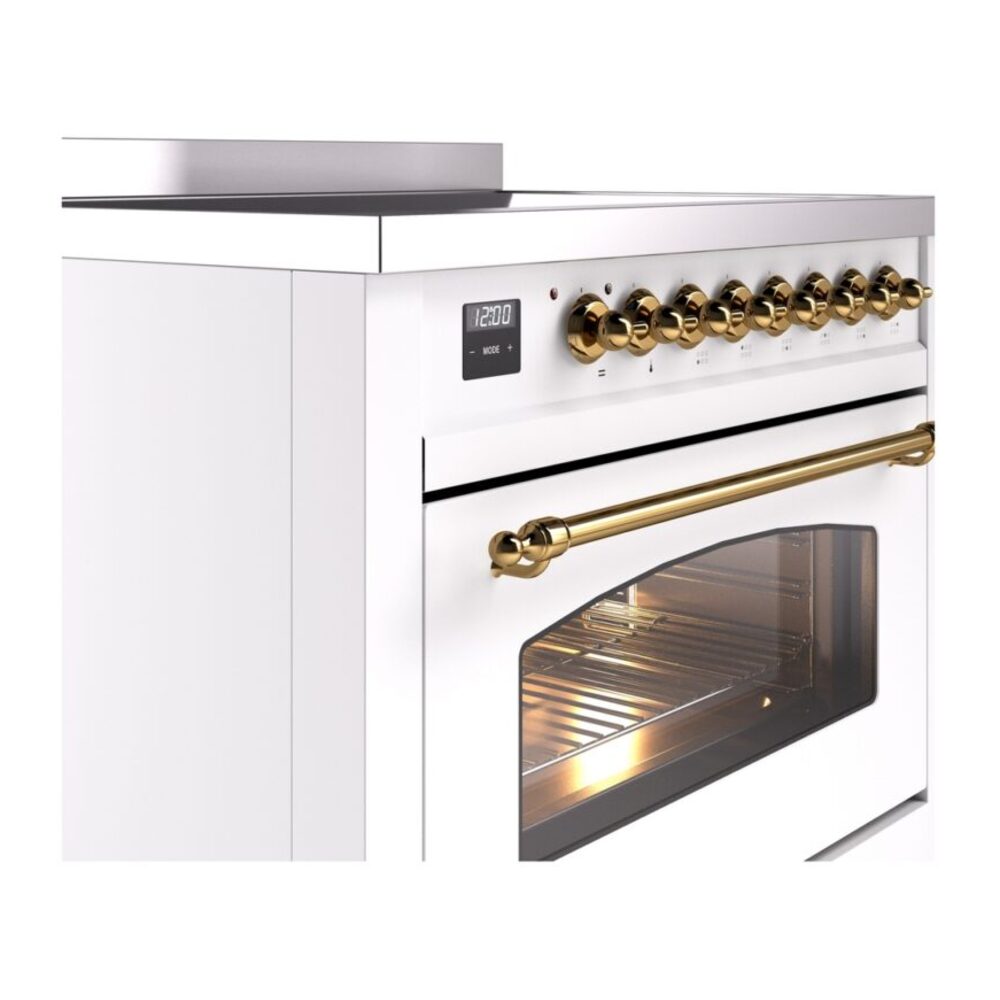 ILVE UPI366NMPWHG Nostalgie II 36" Induction Range, details