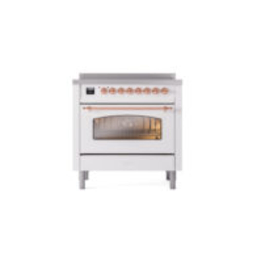 ILVE UPI366NMPWHP Nostalgie II 36" Induction Range, front view