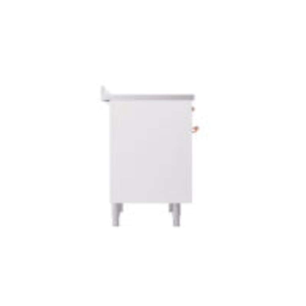 ILVE UPI366NMPWHP Nostalgie II 36" Induction Range, left side view
