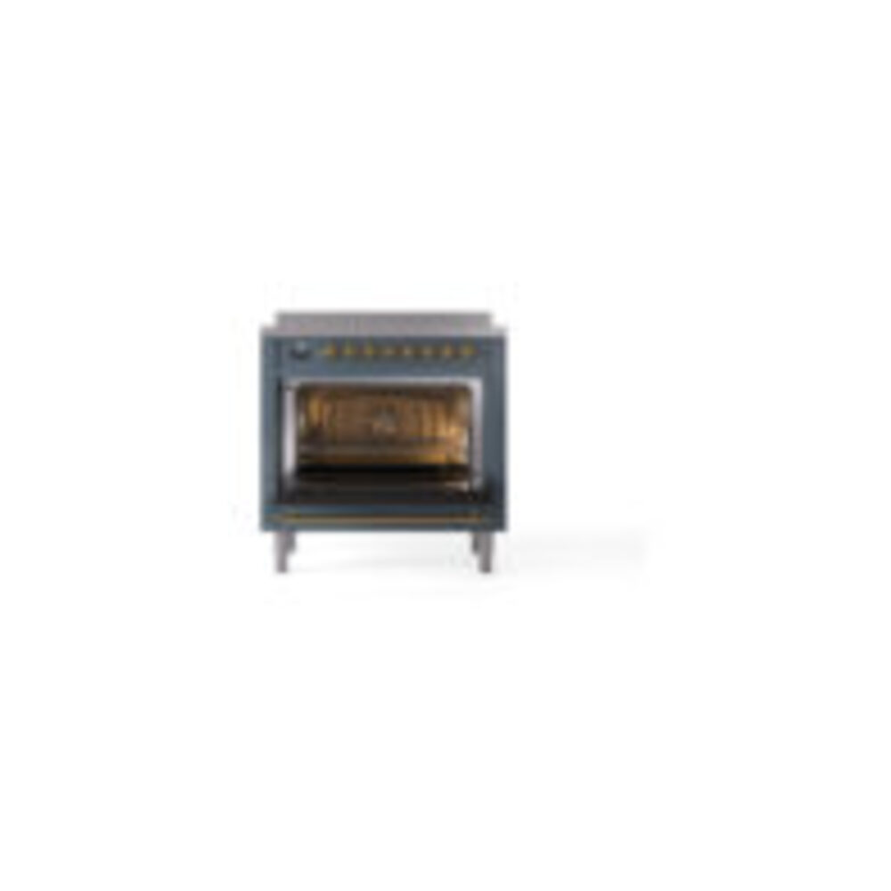ILVE_UPI366QNMPBGG_Nostalgie_II_oven_door_opened
