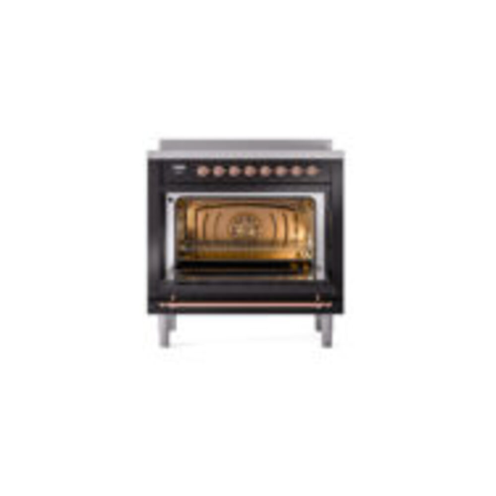 ILVE_UPI366QNMPBKP_Nostalgie_II_oven_door_opened
