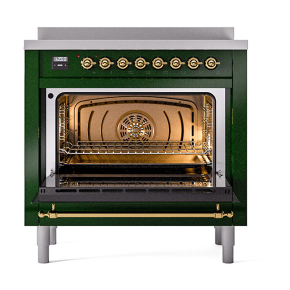 ILVE_UPI366QNMPEGG_Nostalgie_II_oven_door_opened