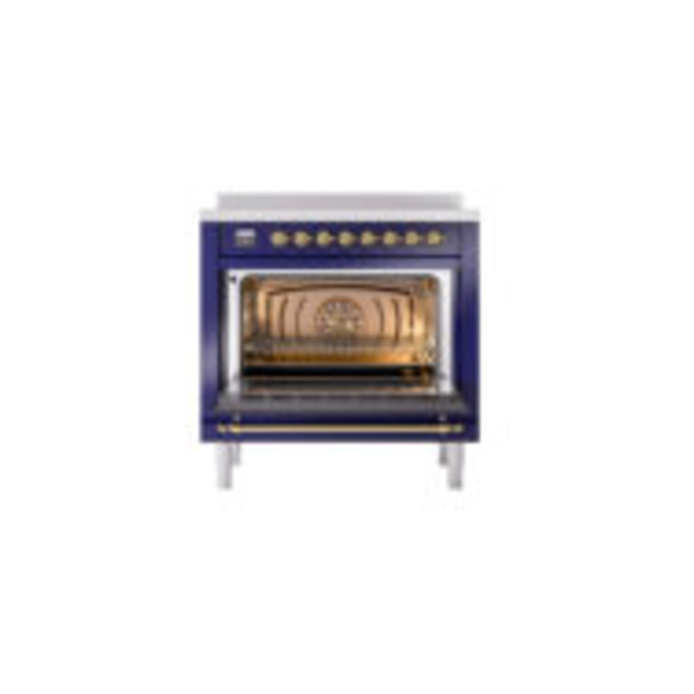 ILVE_UPI366QNMPMGG_Nostalgie_II_oven_door_opened