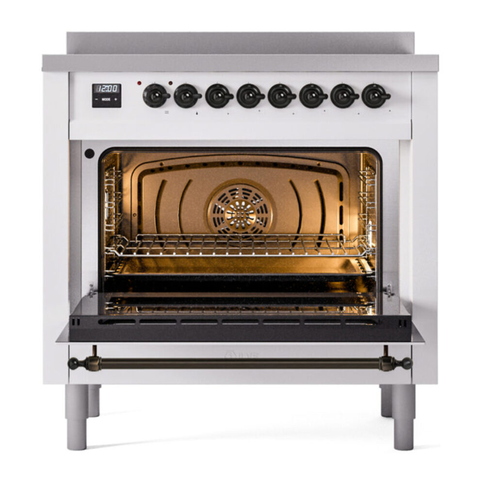 ILVE UPI366NMP oven door opened