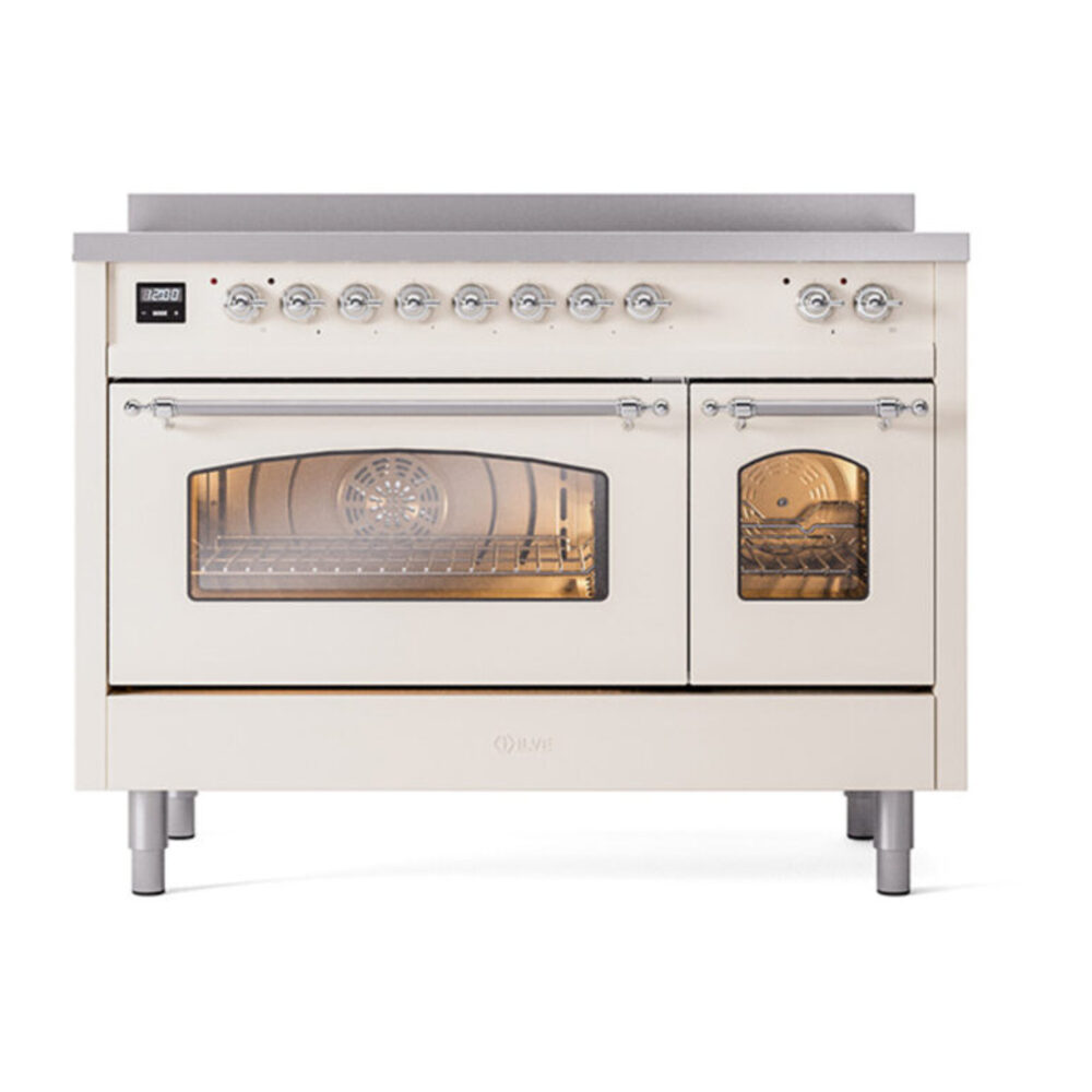 ILVE_UPI486NMPAWC_Nostalgie_II_30"_Dual_Fuel_Range_front_view