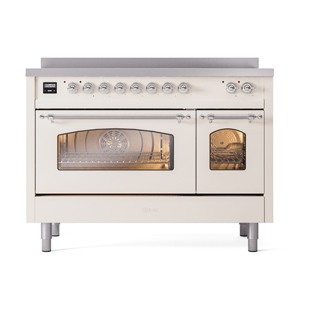 ILVE_UPI486NMPAWC_Nostalgie_II_30"_Dual_Fuel_Range_front_view