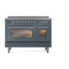 ILVE_UPI486NMPBGC_Nostalgie_II_30"_Dual_Fuel_Range_front_view
