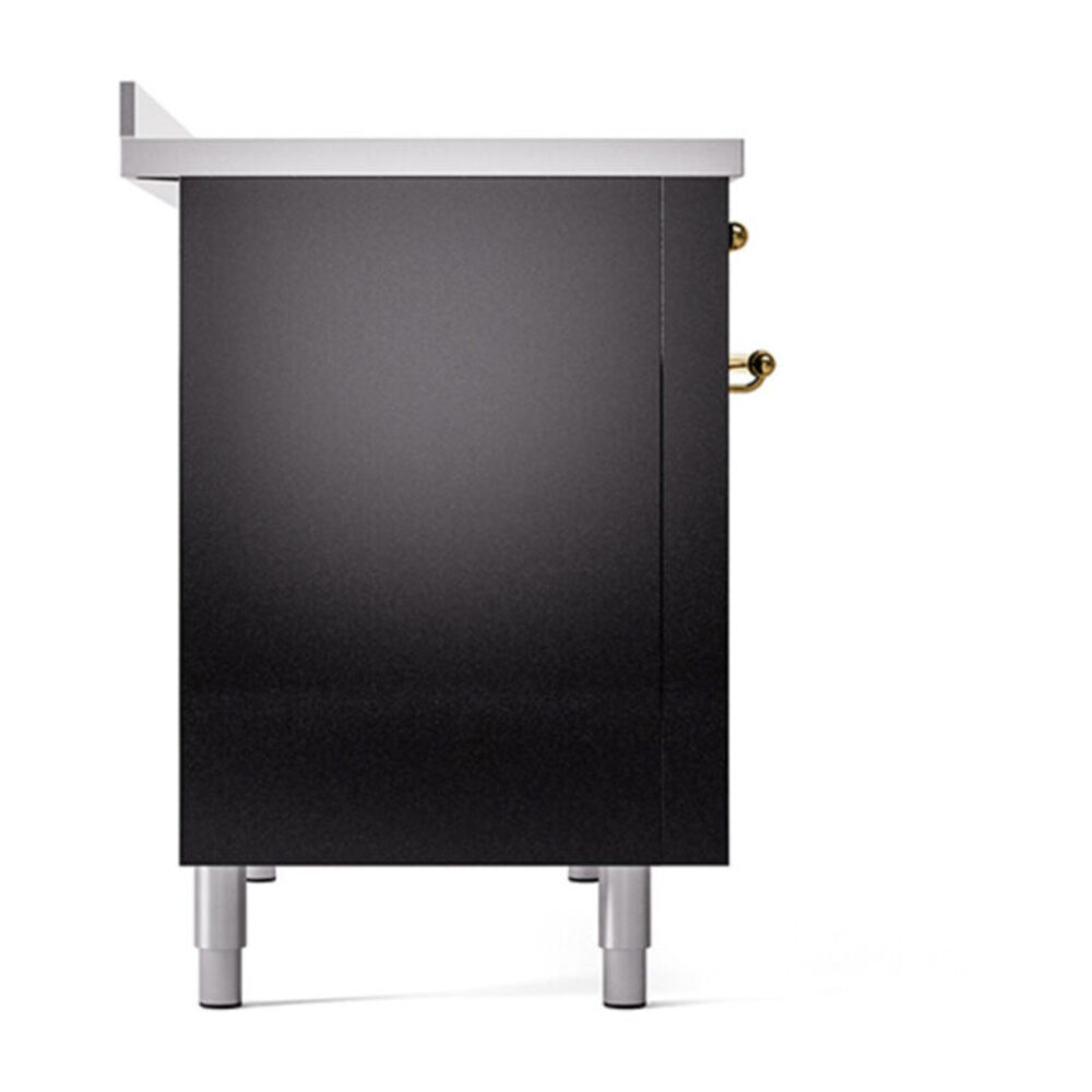 ILVE_UPI486NMPBKG_Nostalgie_II_48"_Dual_Fuel_Range_left_side