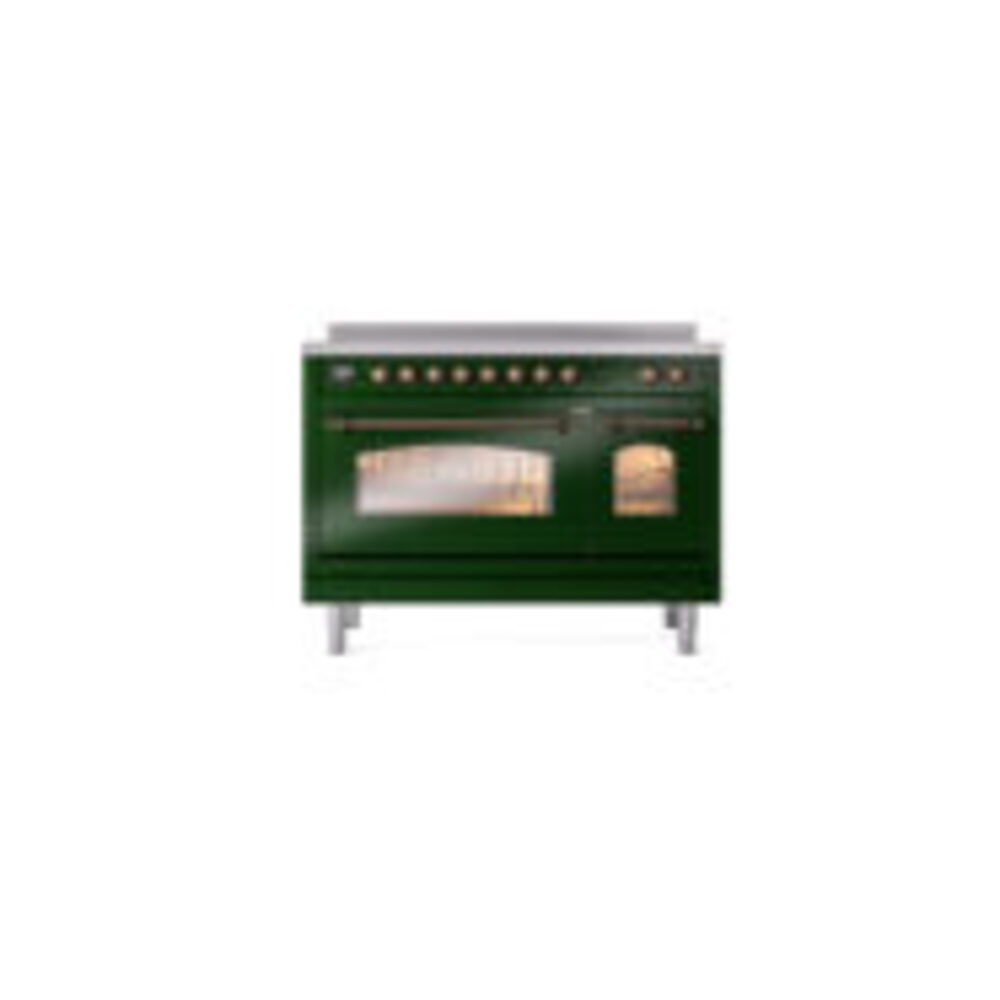 ILVE_UPI486NMPEGB_Nostalgie_II_48"_Dual_Fuel_Range_front_view