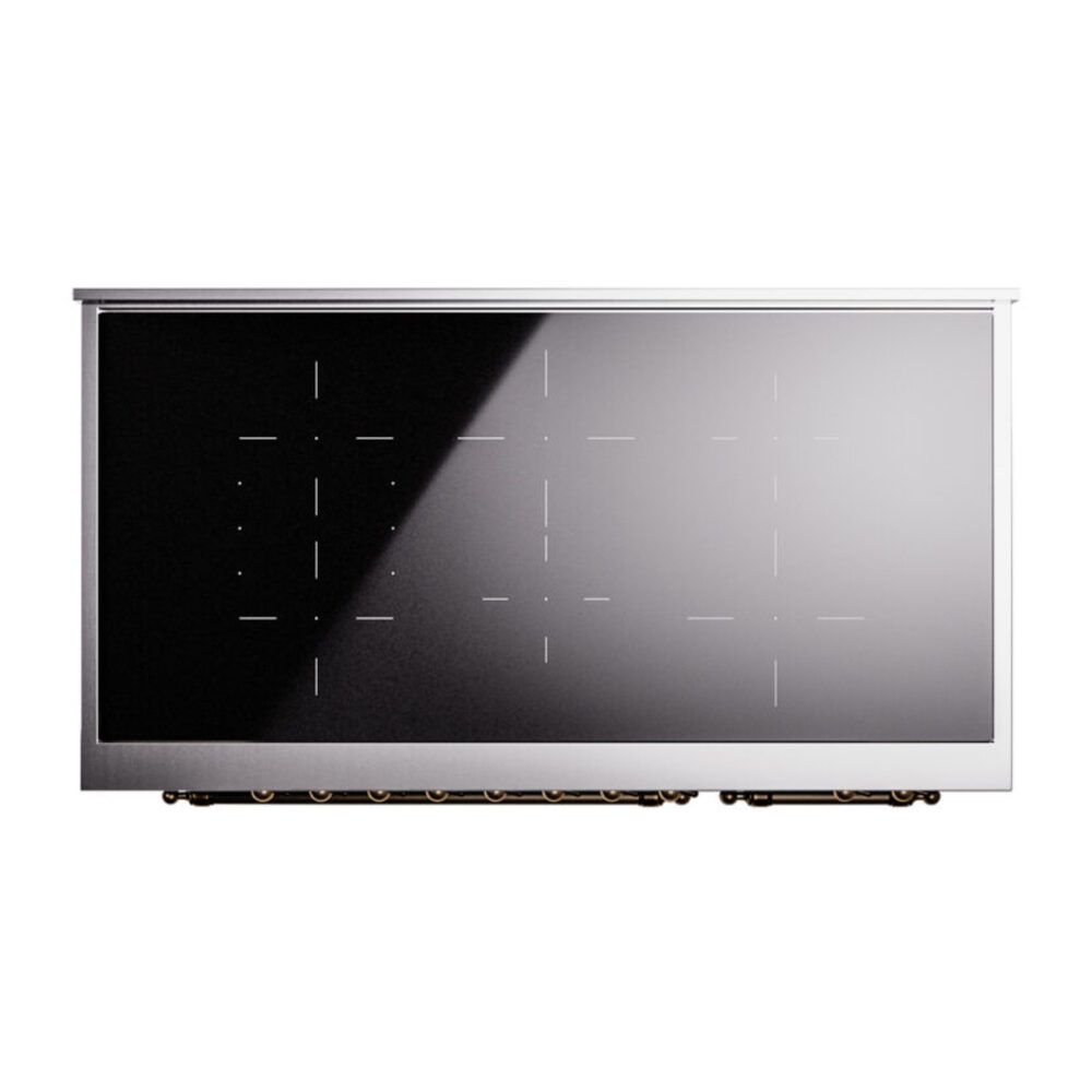 ILVE_UPI486NMPMBB_Nostalgie_II_48"_Dual_Fuel_Range_top_view