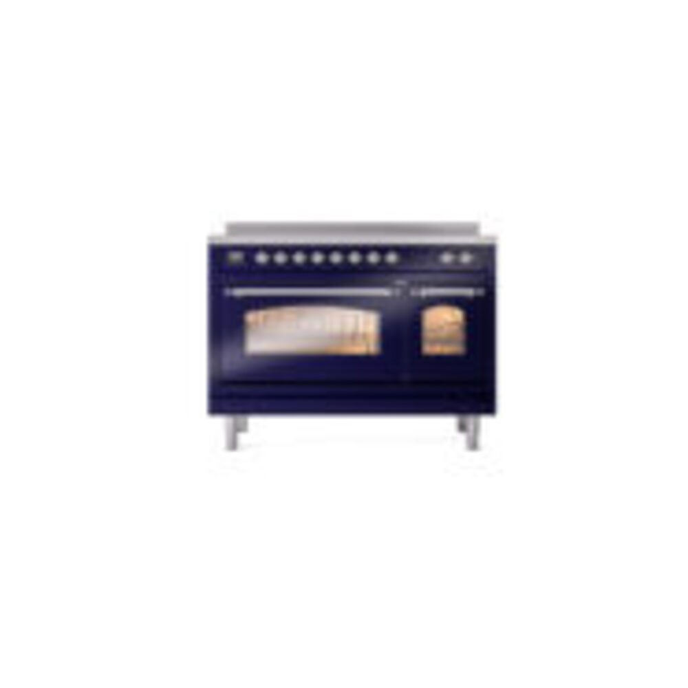 ILVE_UPI486NMPMBC_Nostalgie_II_48"_Dual_Fuel_Range_front_view