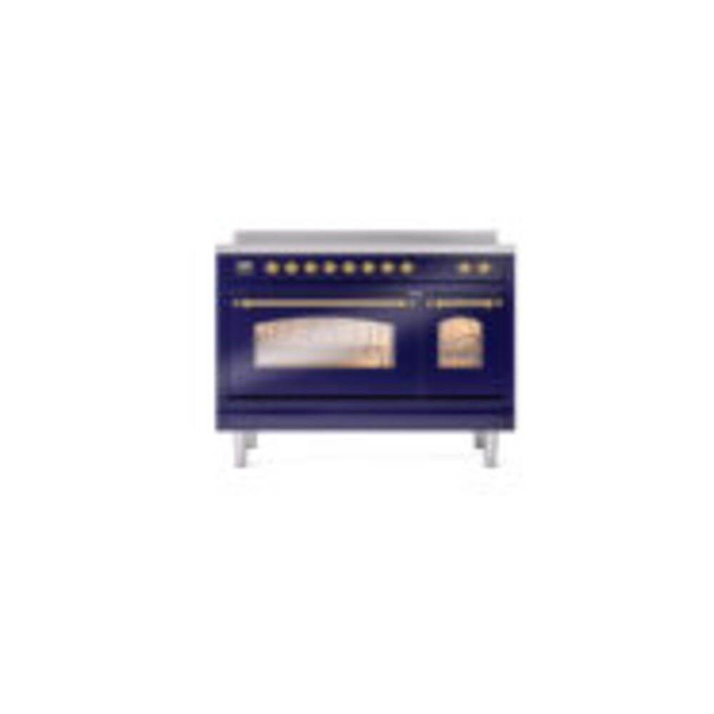 ILVE_UPI486NMPMBG_Nostalgie_II_48"_Dual_Fuel_Range_front_view