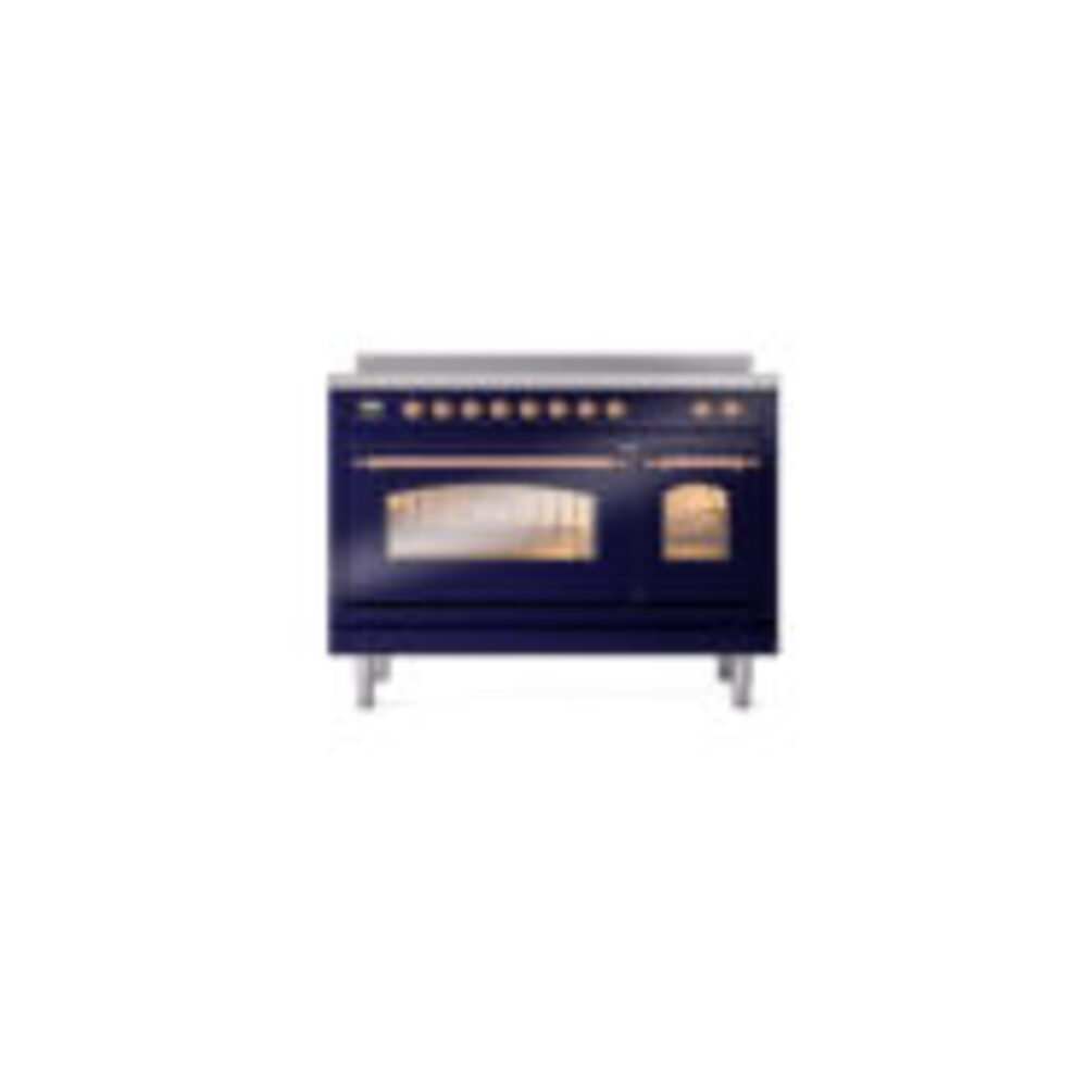 ILVE_UPI486NMPMBP_Nostalgie_II_48"_Dual_Fuel_Range_front_view
