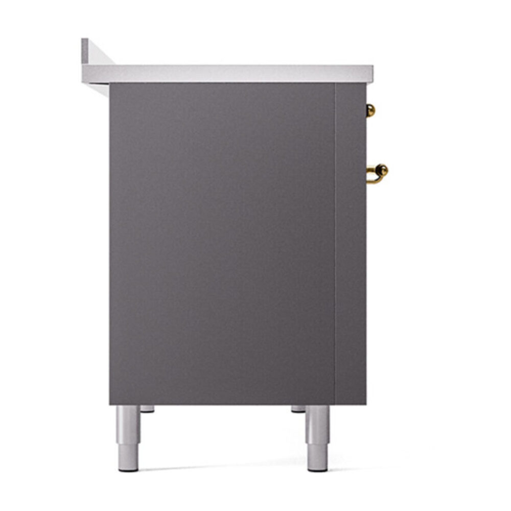 ILVE_UPI486NMPMGG_Nostalgie_II_48"_Dual_Fuel_Range_left_side