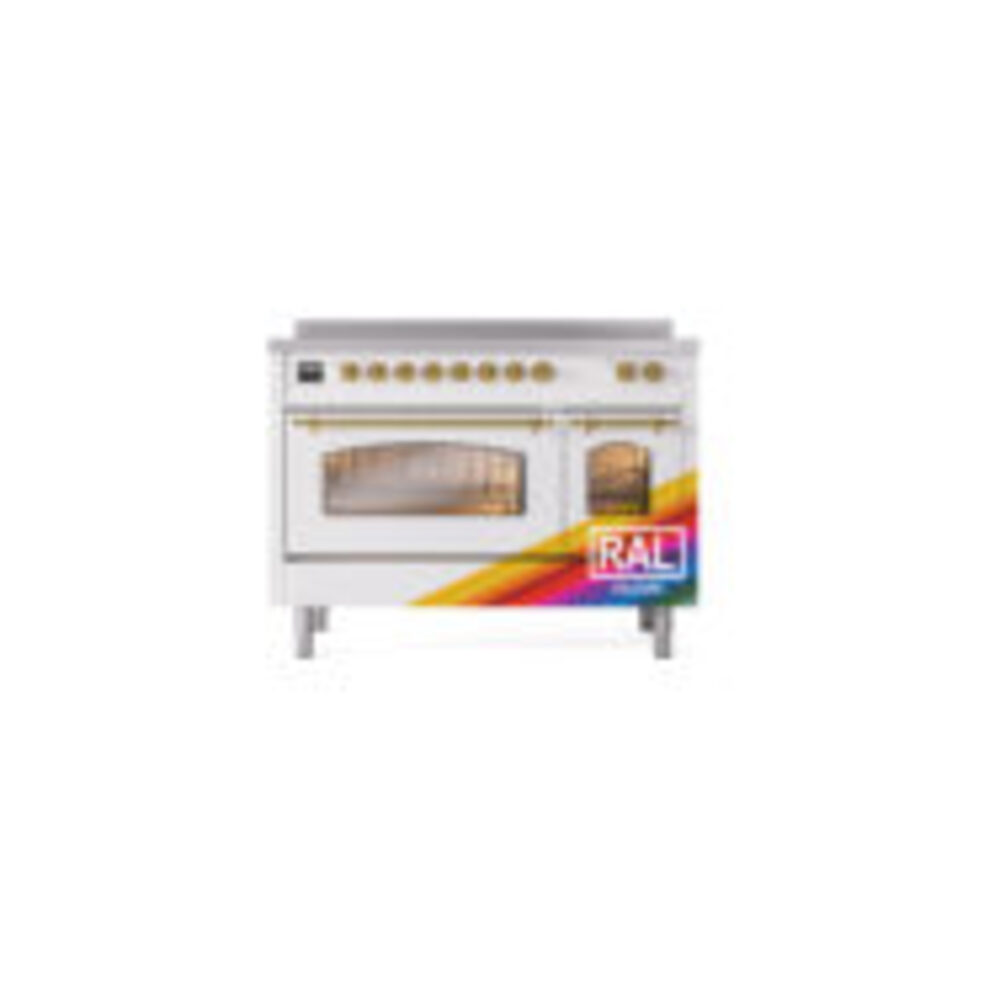 ILVE_UPI486NMPRAG_Nostalgie_II_48"_Dual_Fuel_Range_front_view