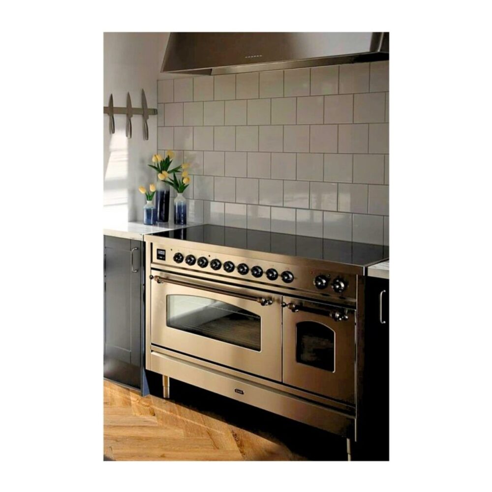 ILVE UPI486NMP Nostalgie II 48 inch Induction Range with 6 Elements