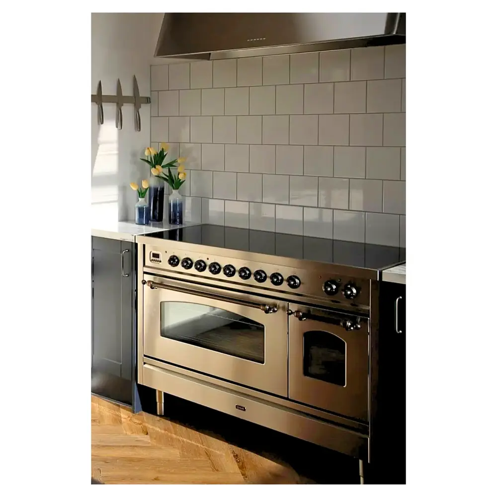 ILVE UPI486NMP Nostalgie II 48 inch Induction Range with 6 Elements