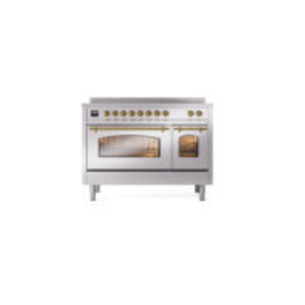 ILVE_UPI486NMPSSG_Nostalgie_II_48"_Dual_Fuel_Range_front_view
