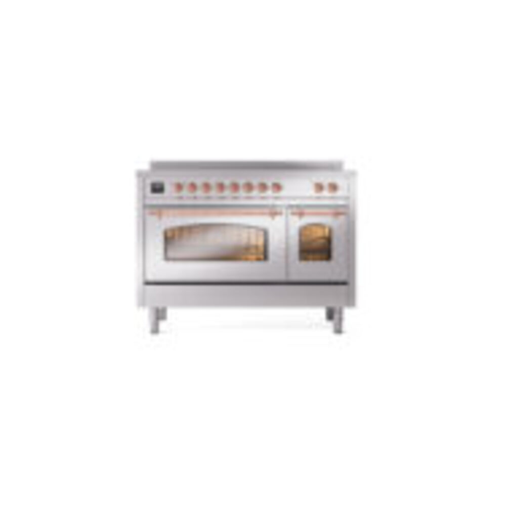 ILVE_UPI486NMPSSP_Nostalgie_II_48"_Dual_Fuel_Range_front_view