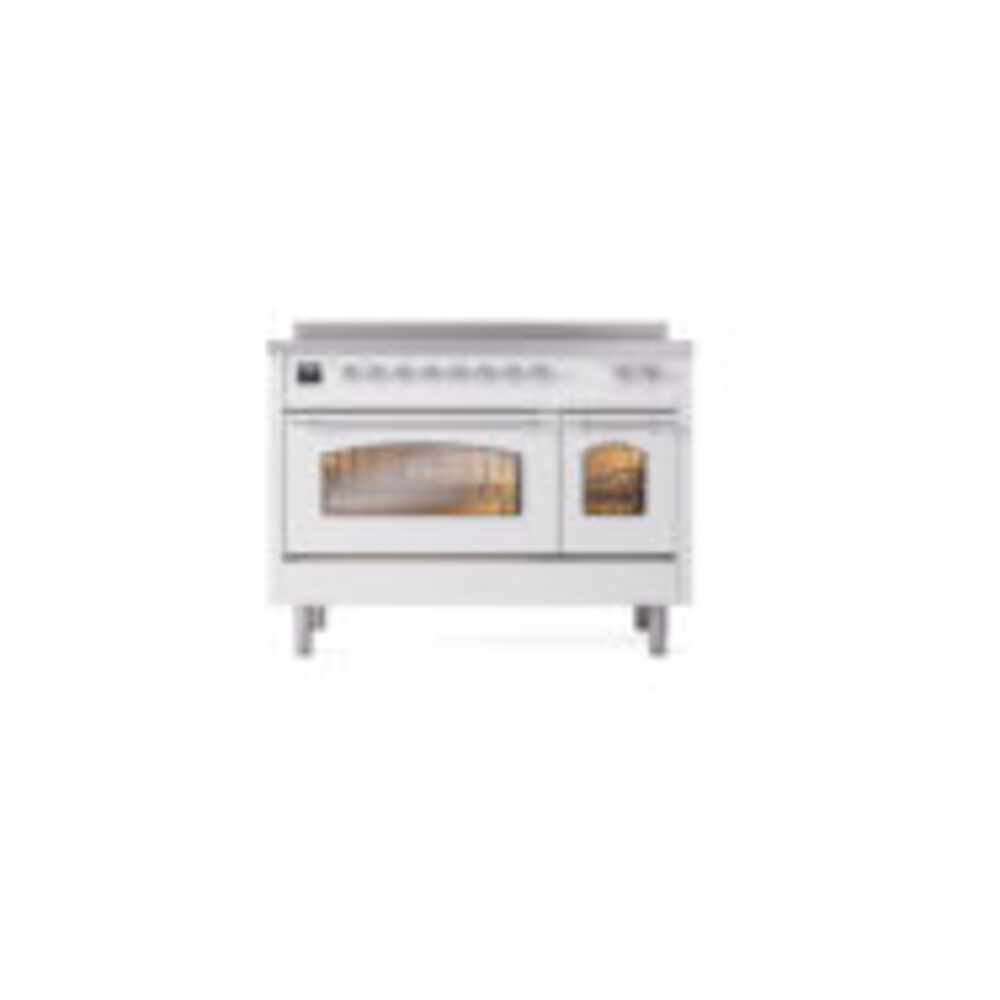 ILVE_UPI486NMPWHC_Nostalgie_II_48"_Dual_Fuel_Range_front_view