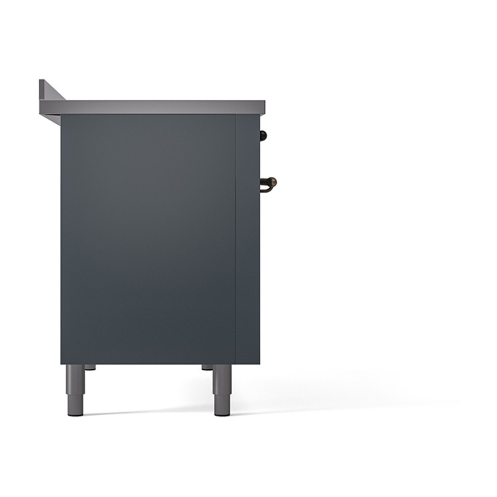 ILVE_UPI486QNMPBGB_Nostalgie_II_48"_Dual_Fuel_Range_left_side