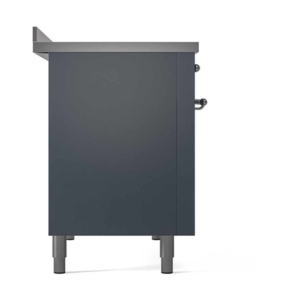 ILVE_UPI486QNMPBGC_Nostalgie_II_48"_Dual_Fuel_Range_left_side