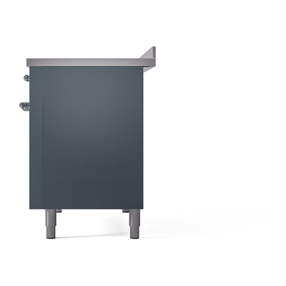 ILVE_UPI486QNMPBGC_Nostalgie_II_48"_Dual_Fuel_Range_right_side