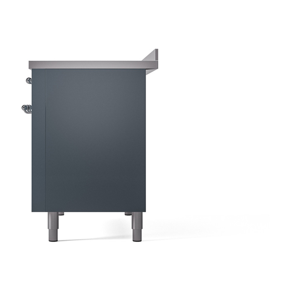 ILVE_UPI486QNMPBGC_Nostalgie_II_48"_Dual_Fuel_Range_right_side