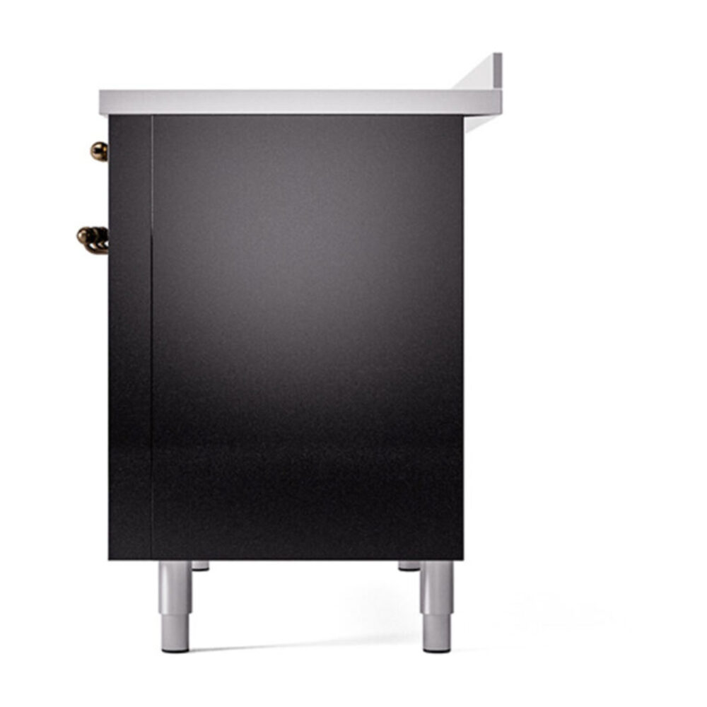 ILVE_UPI486QNMPBKB_Nostalgie_II_48"_Dual_Fuel_Range_right_side