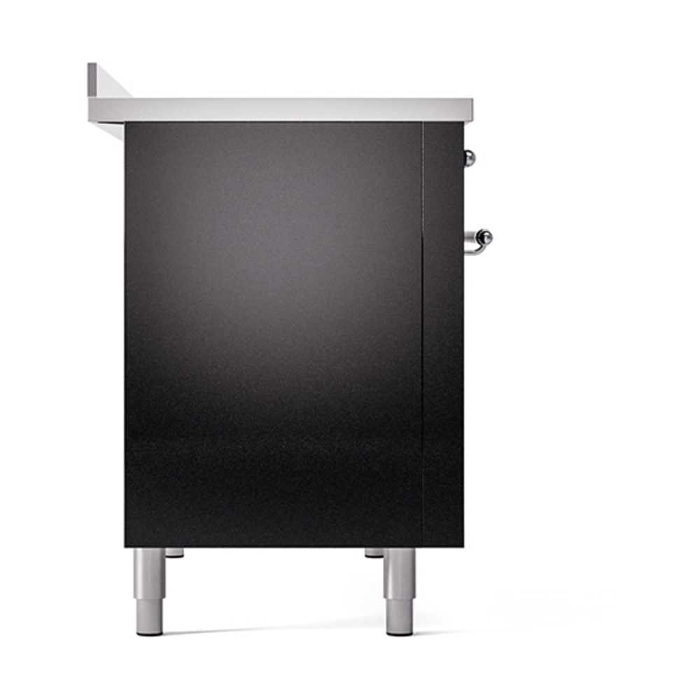 ILVE_UPI486QNMPBKC_Nostalgie_II_48"_Dual_Fuel_Range_left_side
