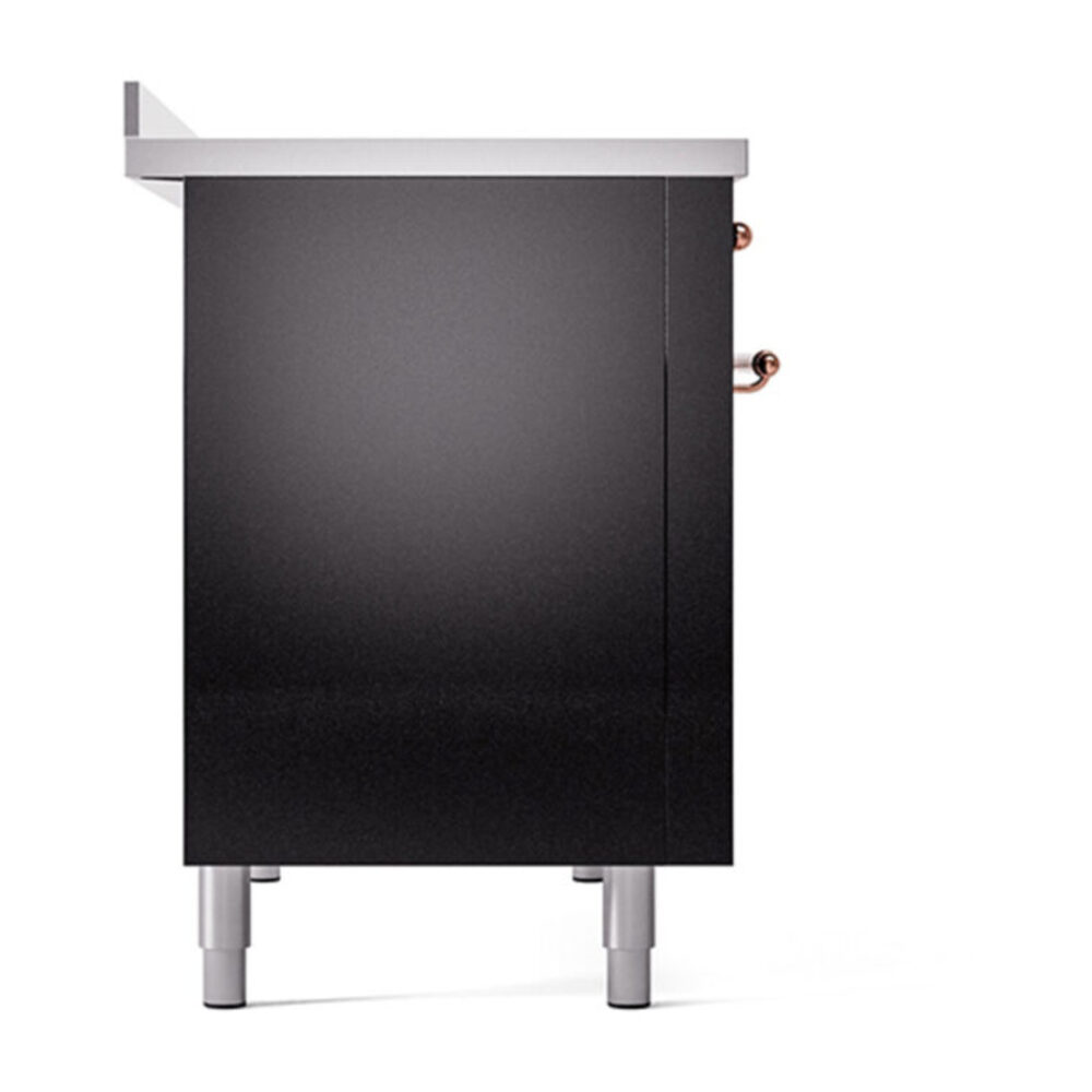 ILVE_UPI486QNMPBKP_Nostalgie_II_48"_Dual_Fuel_Range_left_side