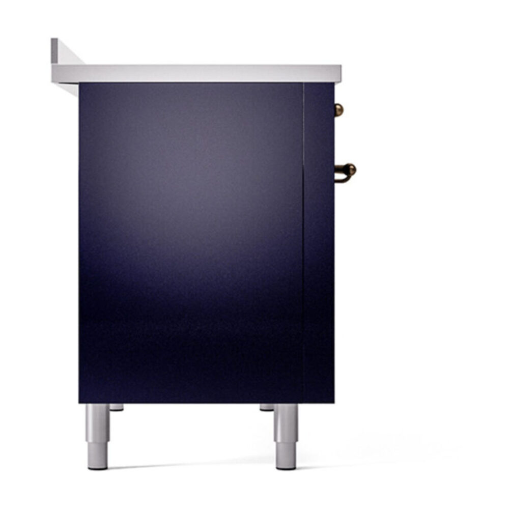 ILVE_UPI486QNMPMBB_Nostalgie_II_48"_Dual_Fuel_Range_left_side