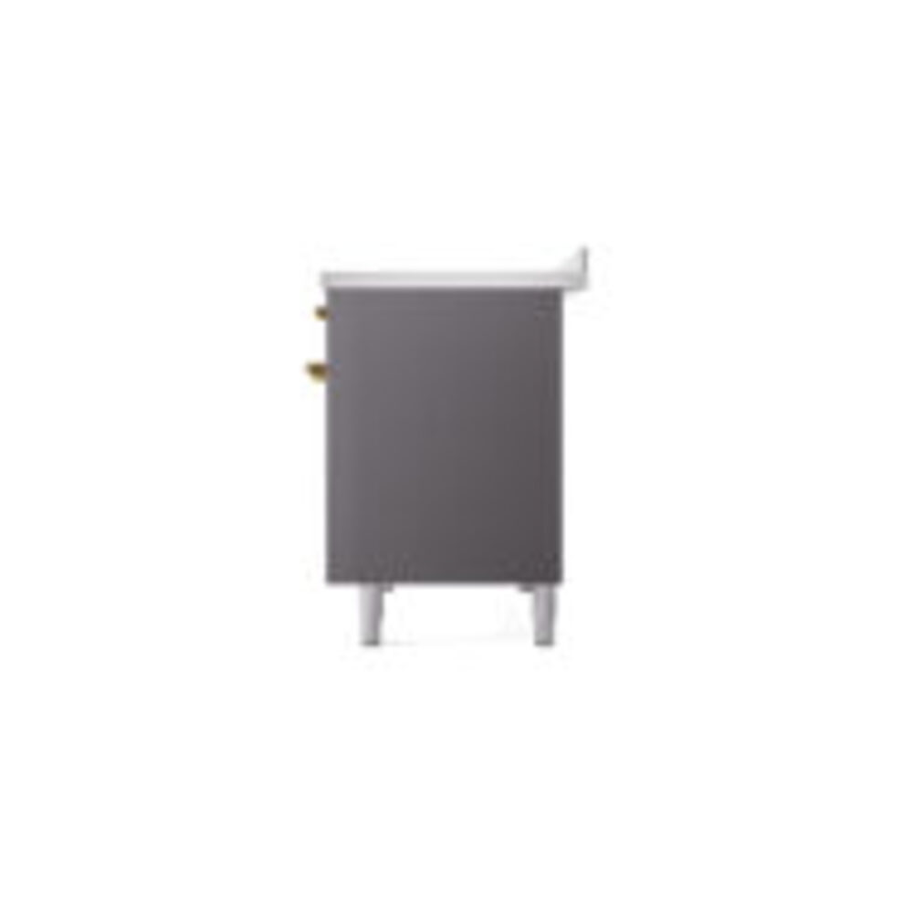 ILVE_UPI486QNMPMGG_Professional_Plus_II_48"_Dual_Fuel_Range_right_side