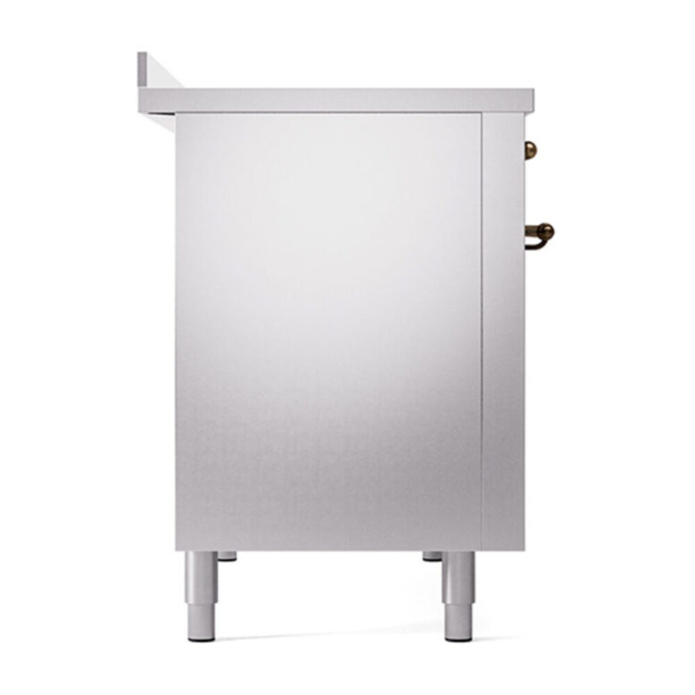 ILVE_UPI486QNMPSSB_Professional_Plus_II_48"_Dual_Fuel_Range_left_side