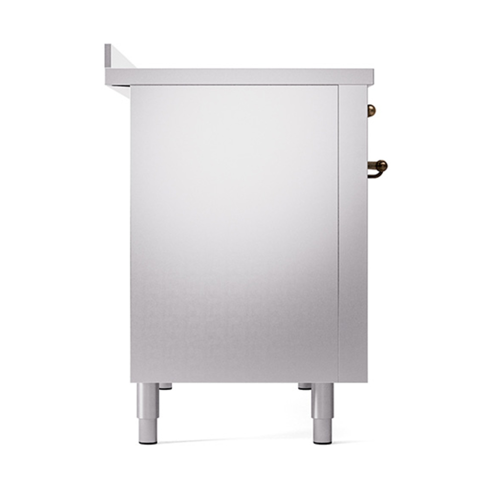 ILVE_UPI486QNMPSSB_Professional_Plus_II_48"_Dual_Fuel_Range_left_side
