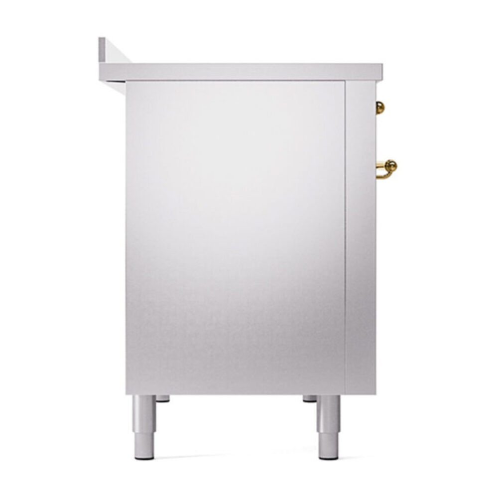 ILVE_UPI486QNMPSSG_Professional_Plus_II_48"_Dual_Fuel_Range_left_side