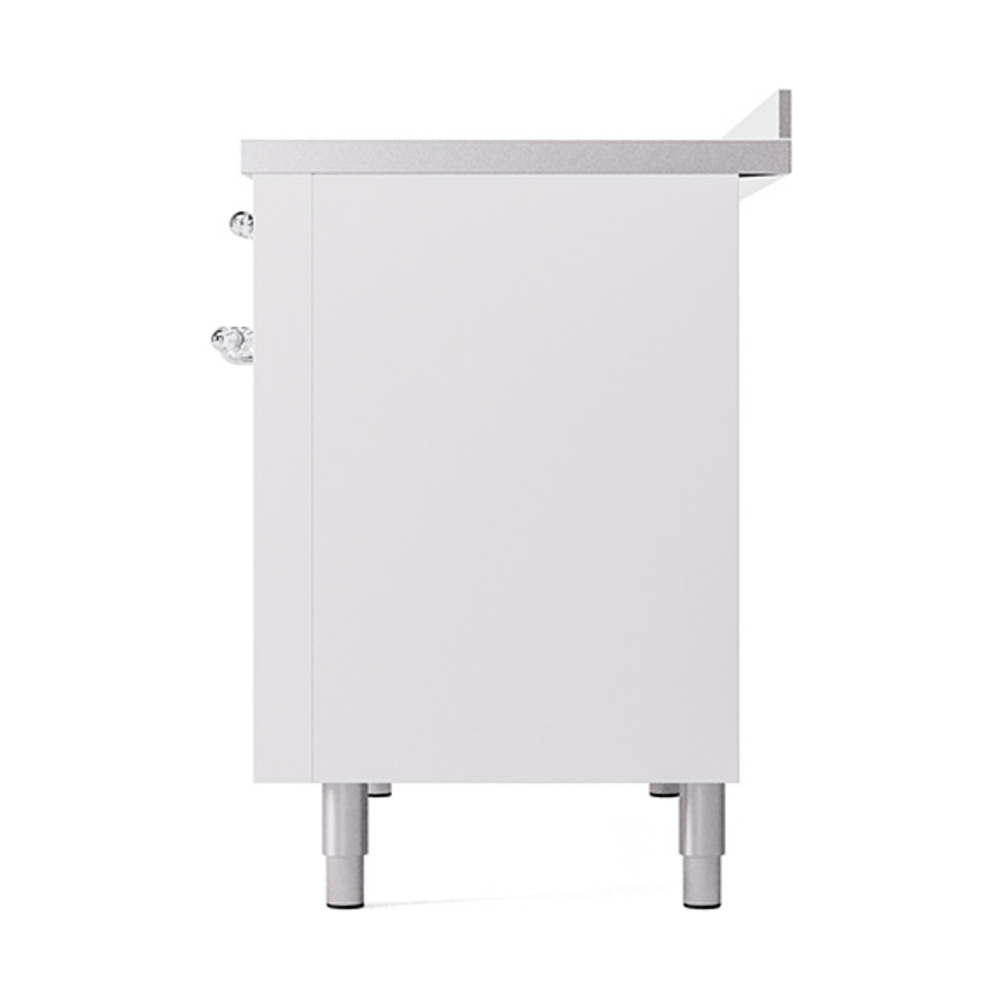 ILVE_UPI486QNMPWHC_Professional_Plus_II_48"_Dual_Fuel_Range_right_side
