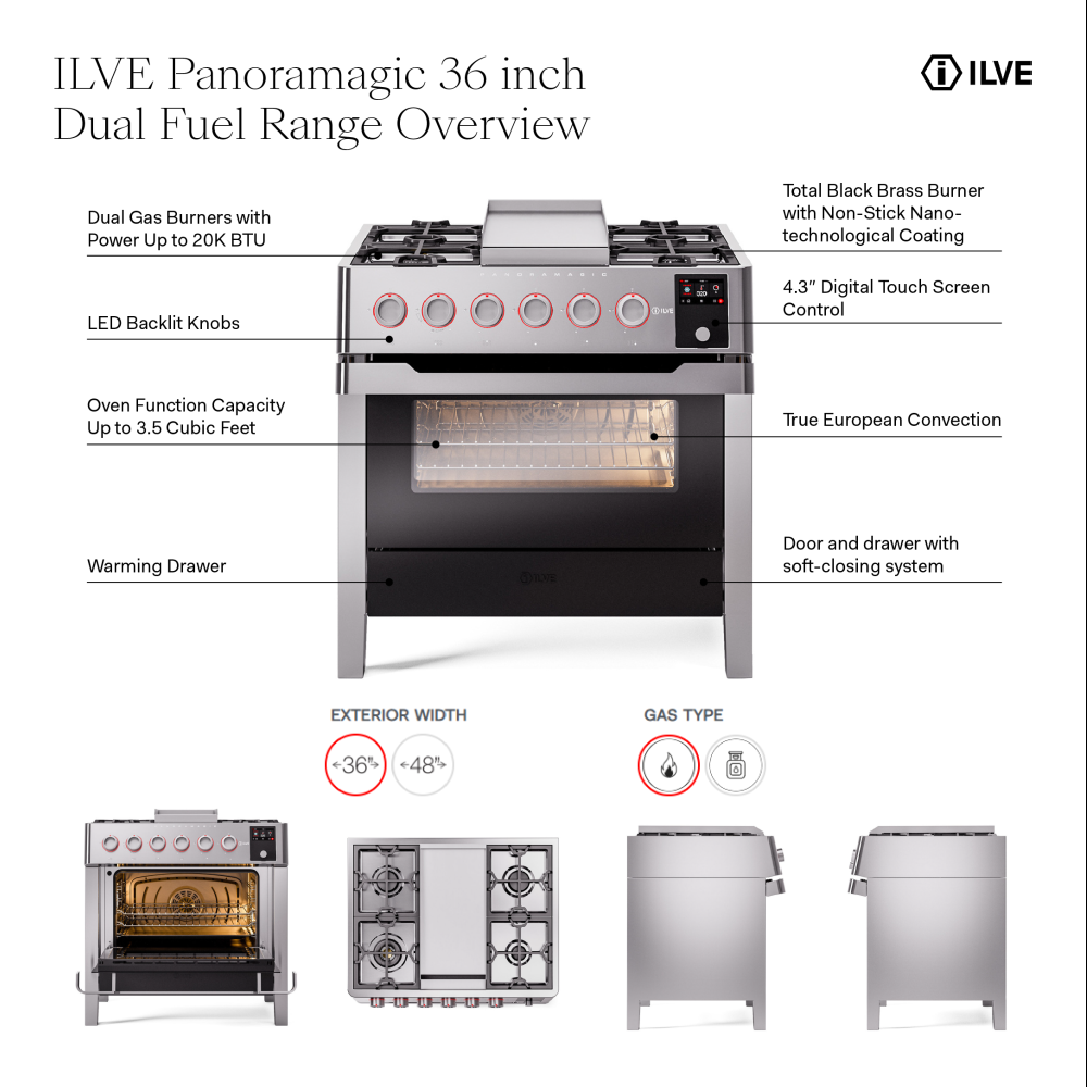 ILVE UPM09FDS3 Panoramagic overview