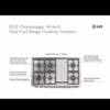 ILVE UPM12FDS3 Panoramagic cooktop features
