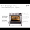 ILVE UPMI09S3SS Panoramagic oven features