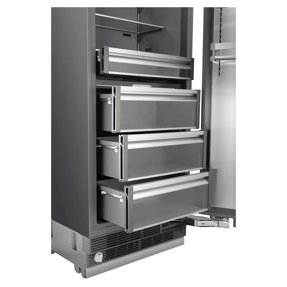 ILVE URFC24SNW 24 inch Refrigerator Column with 12.5 cu. ft. Capacity, Internal Water Dispenser