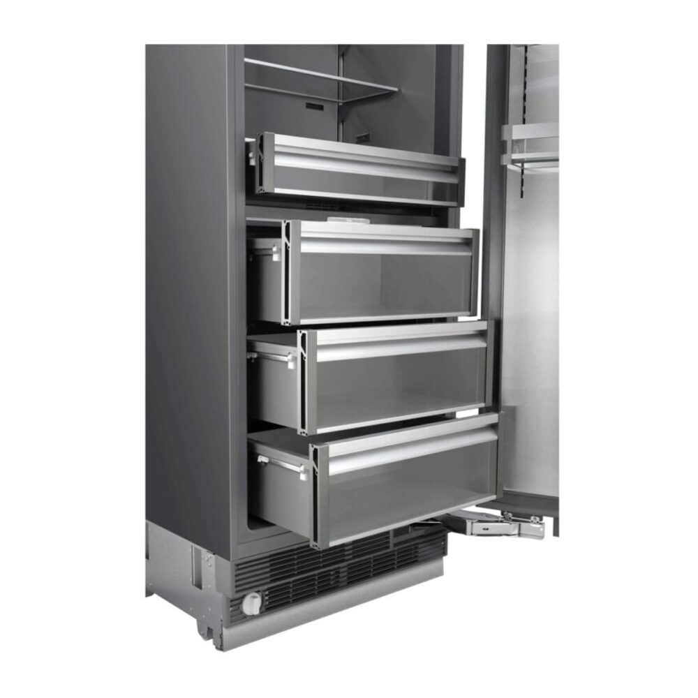 ILVE URFC30SNW lower drawer storage