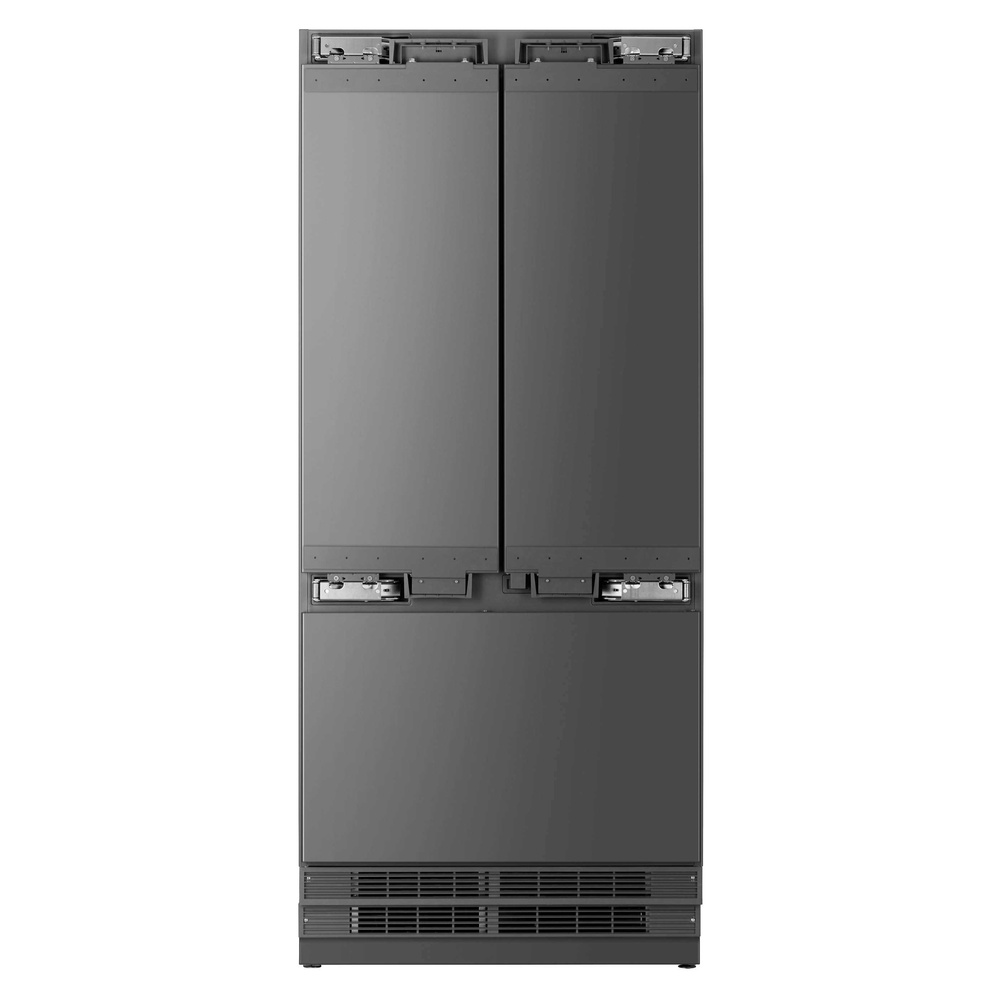 ILVE URFD36S 36 inch Built-In Bottom Mount French Door Refrigerator with 19.5 cu. ft. Capacity, Energy Star, Sabbath Mode