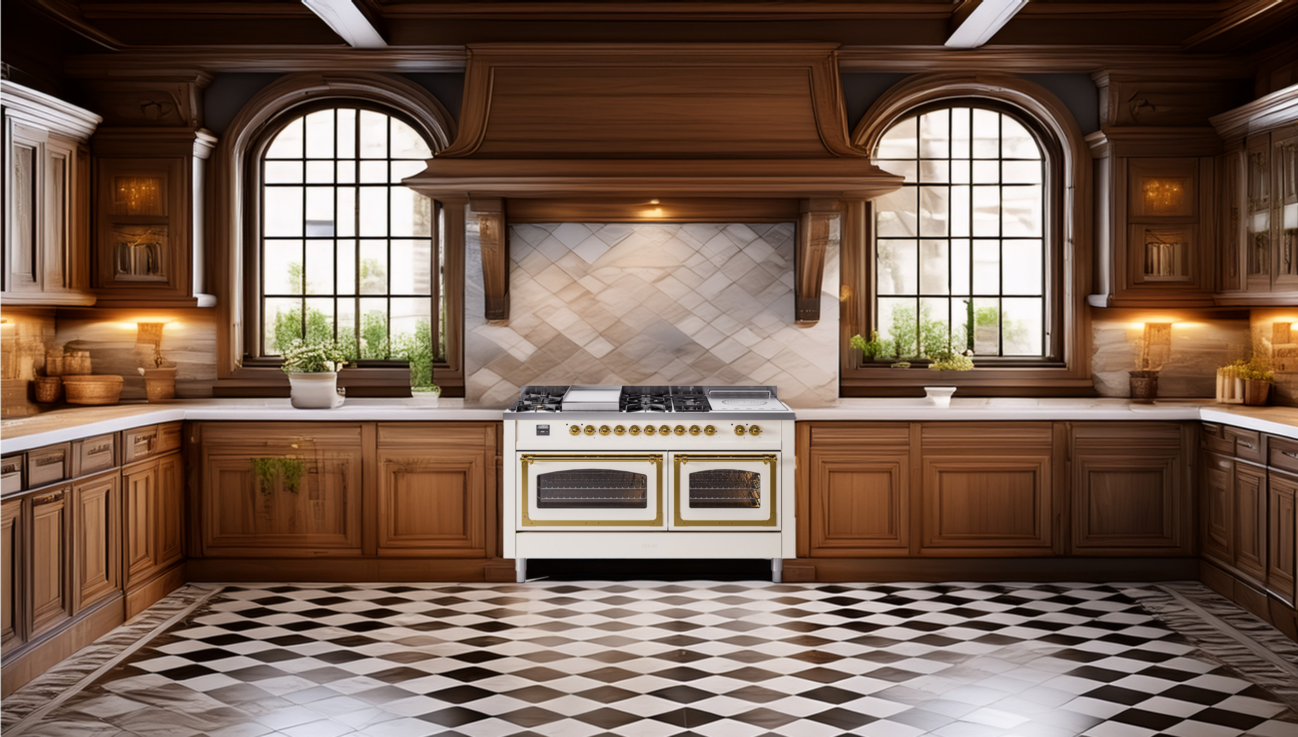 ILVE’s Nostalgie 60” Dual Fuel Range