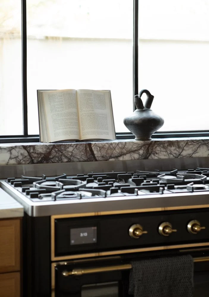 university park kitchen design italian range detail