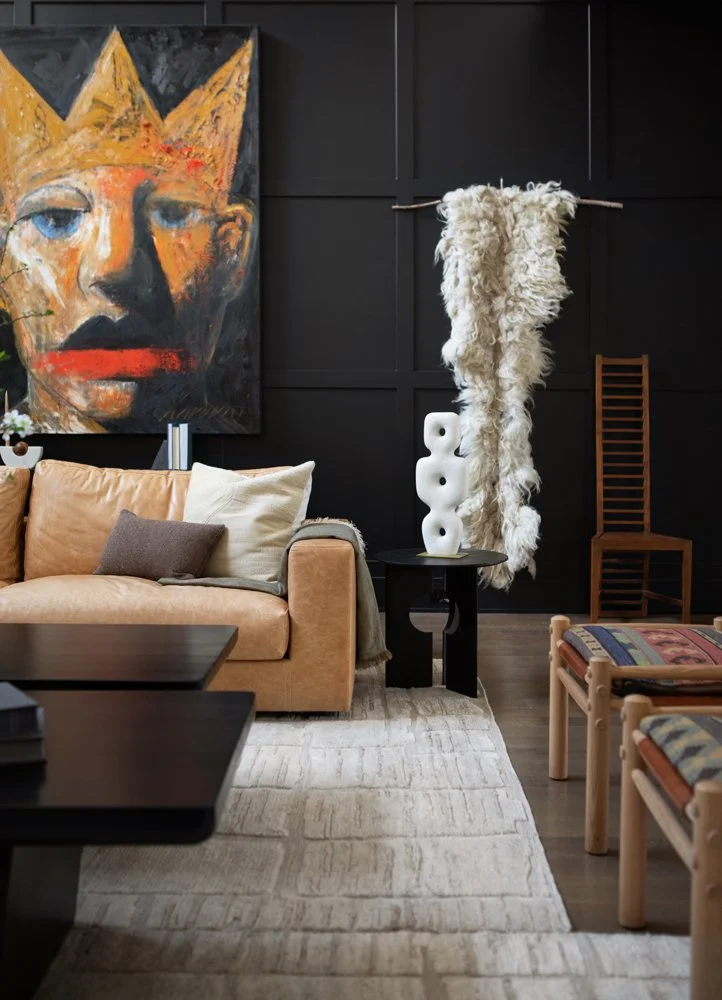 university park modern living room remodel